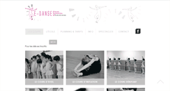 Desktop Screenshot of e-danses-marseille.com